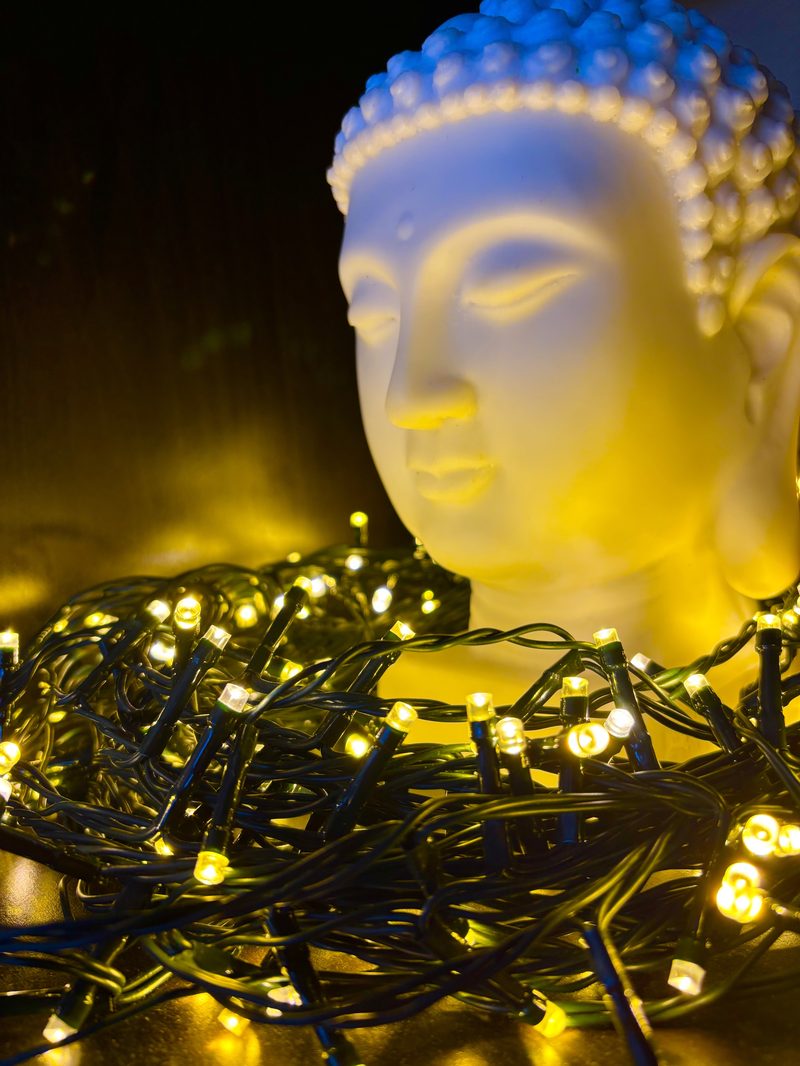 Buddha-Statue bei Charu Thai Spa